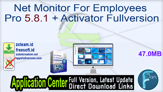 Net Monitor For Employees Pro 5.8.1 + Activator Fullversion