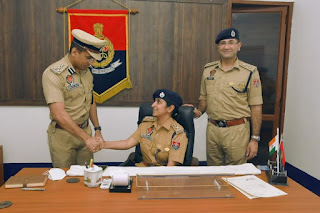 Smt. Kanwardeep Kaur IPS take charge as SSP Malerkotla Police. The #first women police captain of the newly formed district. 7 FB IMG 1623075754461 -