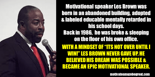 Success Stories From Famous People Who Failed Before Succeeding: Les Brown