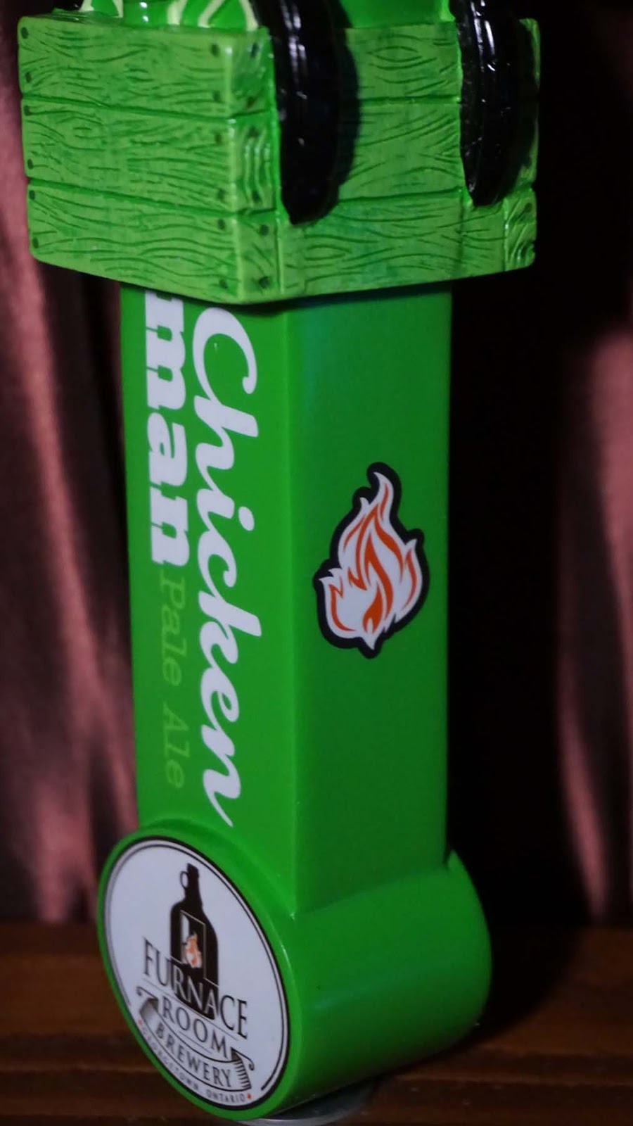 Tap Handle 735 Furnace Room Chicken Man Pale Ale