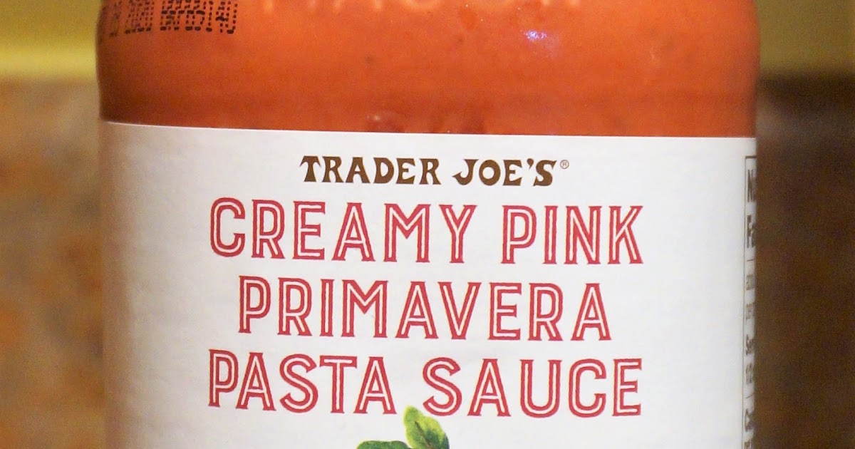 Exploring Trader Joe's Trader Joe's Creamy Pink Primavera Pasta Sauce