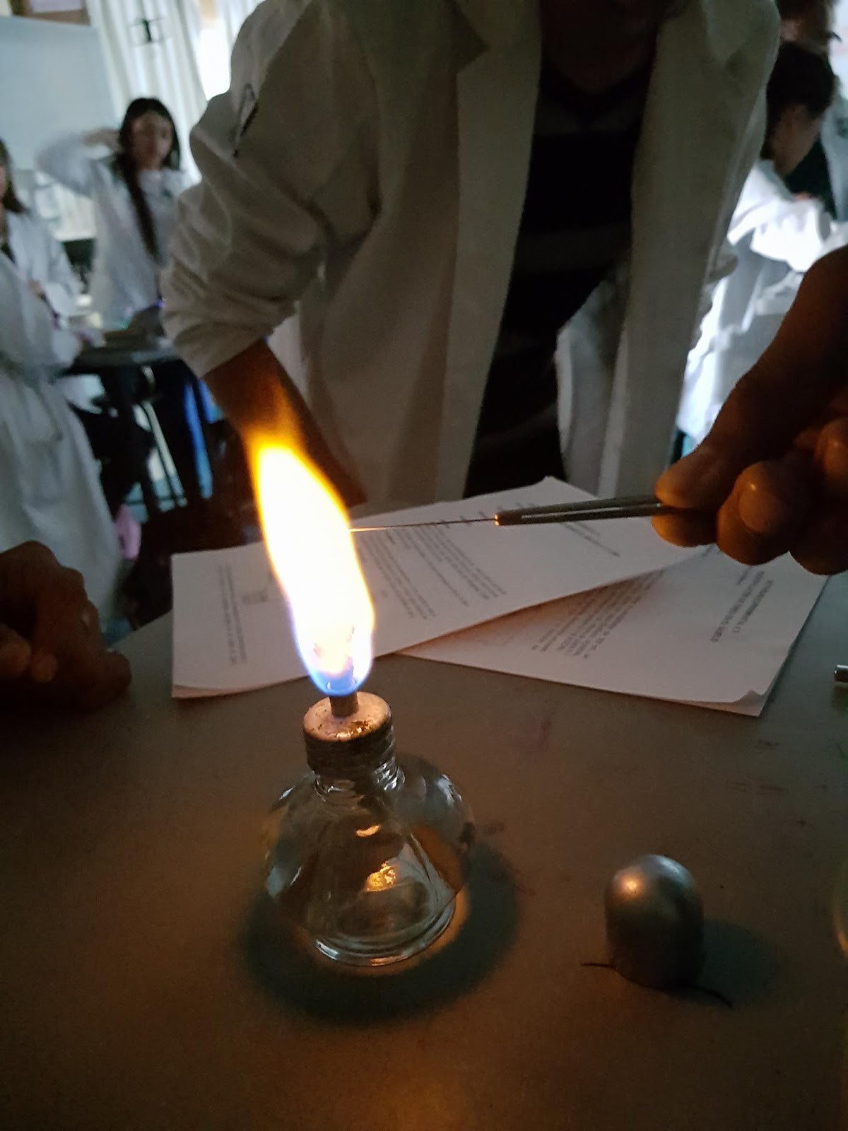 Actividad experimental 5 Identificacion de cationes mediante el analisis de la flama Quimica II Actividad experimental 5 Identificacion de cationes mediante el analisis de la flama Quimica II
