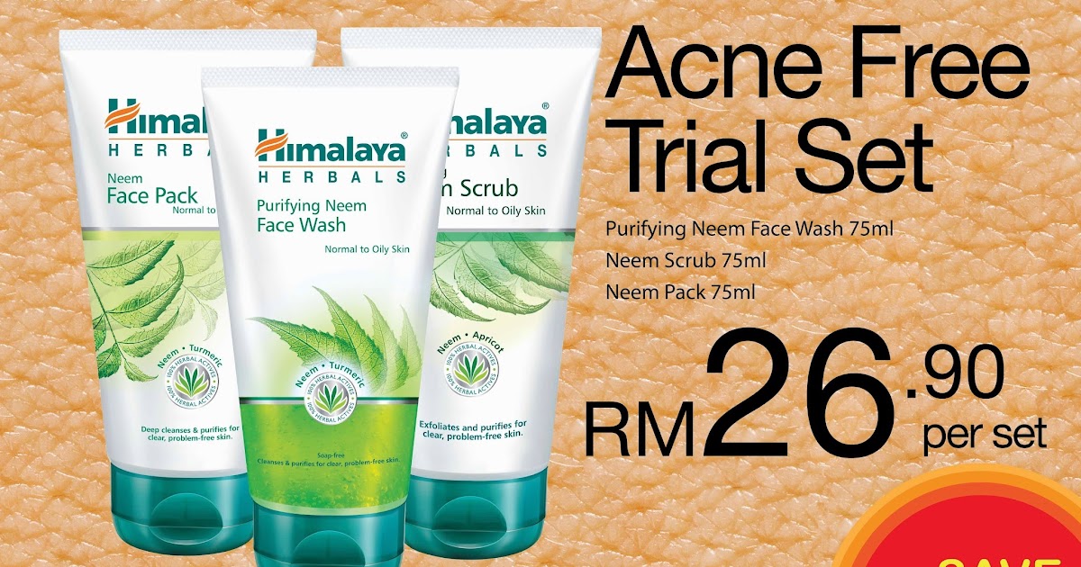 himalaya acne set