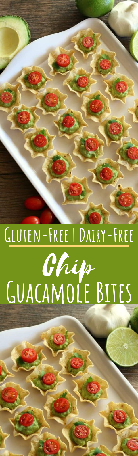Gluten-free Chip and Guacamole Bites #appetizers #glutenfree