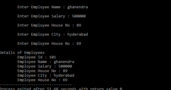 Employee Information Using Structure Structures C Pro - vrogue.co