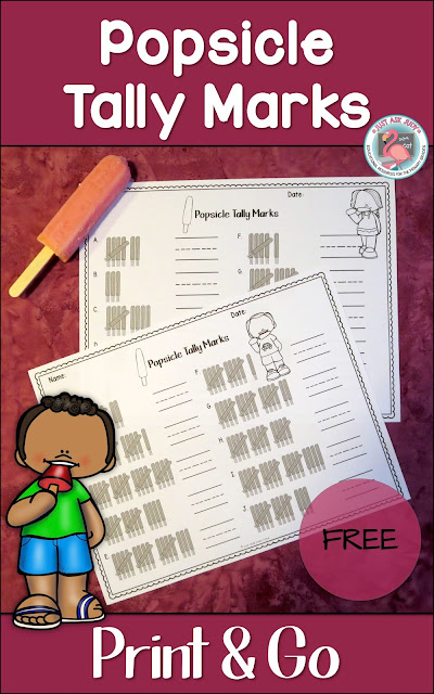 These two popsicle themed tally mark worksheets, 1-10 and 11-20, are a perfect way to cool down while reviewing and practicing counting skills with kindergarteners and first graders at the end of the school year, during summer, or at the beginning of the school year. These two popsicle themed tally mark worksheets, 1-10 and 11-20, are a perfect way to cool down while reviewing and practicing counting skills with kindergarteners and first graders at the end of the school year, during summer, or at the beginning of the school year.
