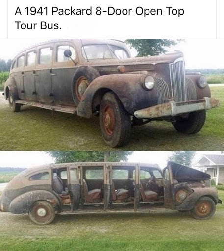 Not a hearse, but really cool anyway ~