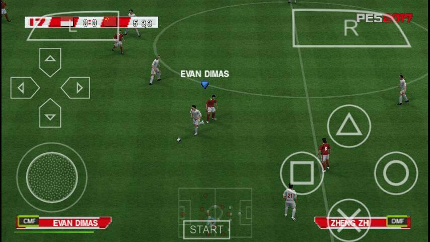 تحميل لعبة PES 2017 psp للاندرويد على محاكي ppsspp