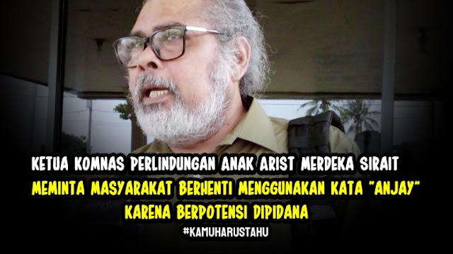 Hati-hati, Pakai Kata 'Anjay' Bisa Bikin Kamu Berurusan dengan Hukum