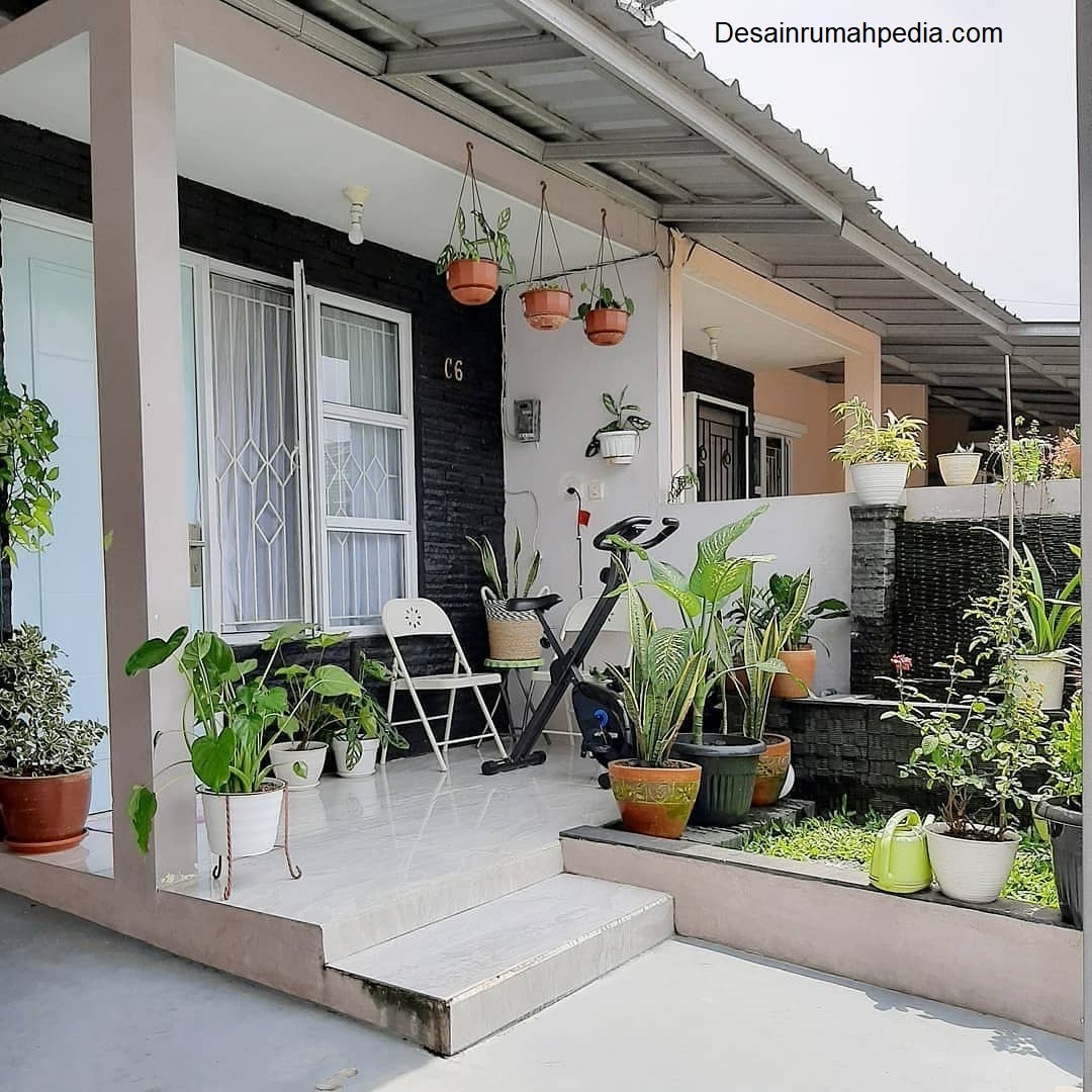 7 Desain Taman Depan Rumah Tanpa Pagar ~ Desainrumahpedia.com