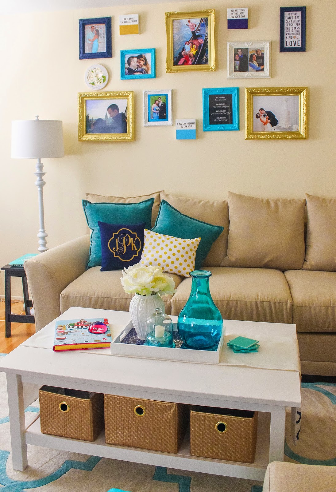 Kasey's Kitchen DIY Storage Ottoman Makeover