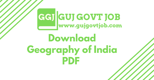 Download Geography of India PDF