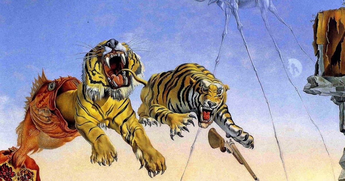 Fieggentrio Salvador Dali Dream Caused by the Flight of a Bee Around a Pomegranate a Second