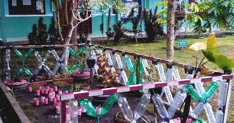 Trik Membuat Taman Cantik Dari Barang Bekas