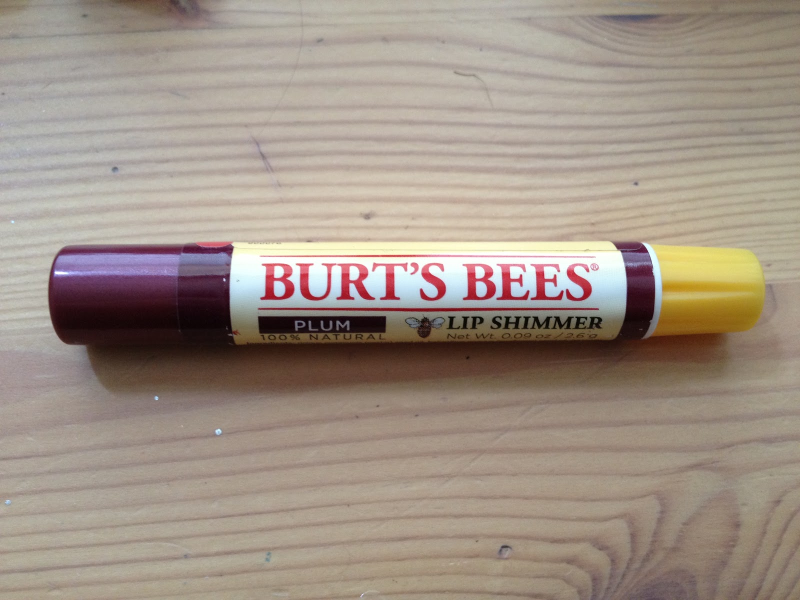 Blog Burt's Bees Lip Shimmer in Plum Review/Swatch