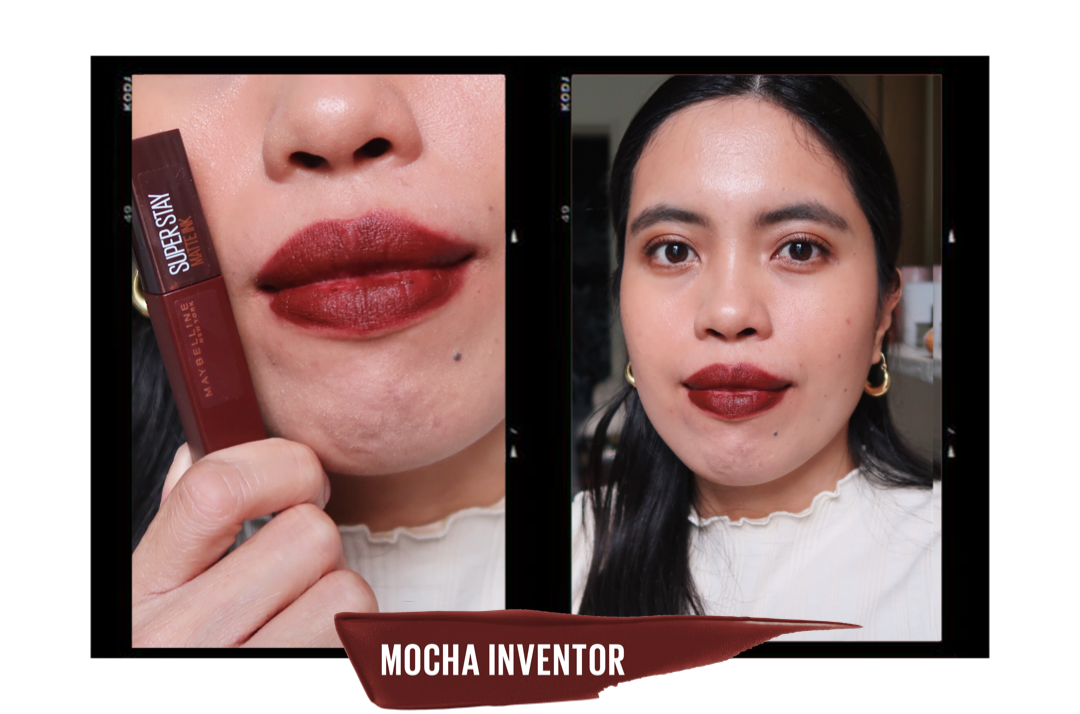 Maybelline SuperStay Matte Ink Liquid Lipstick (Coffee Edition) Review.