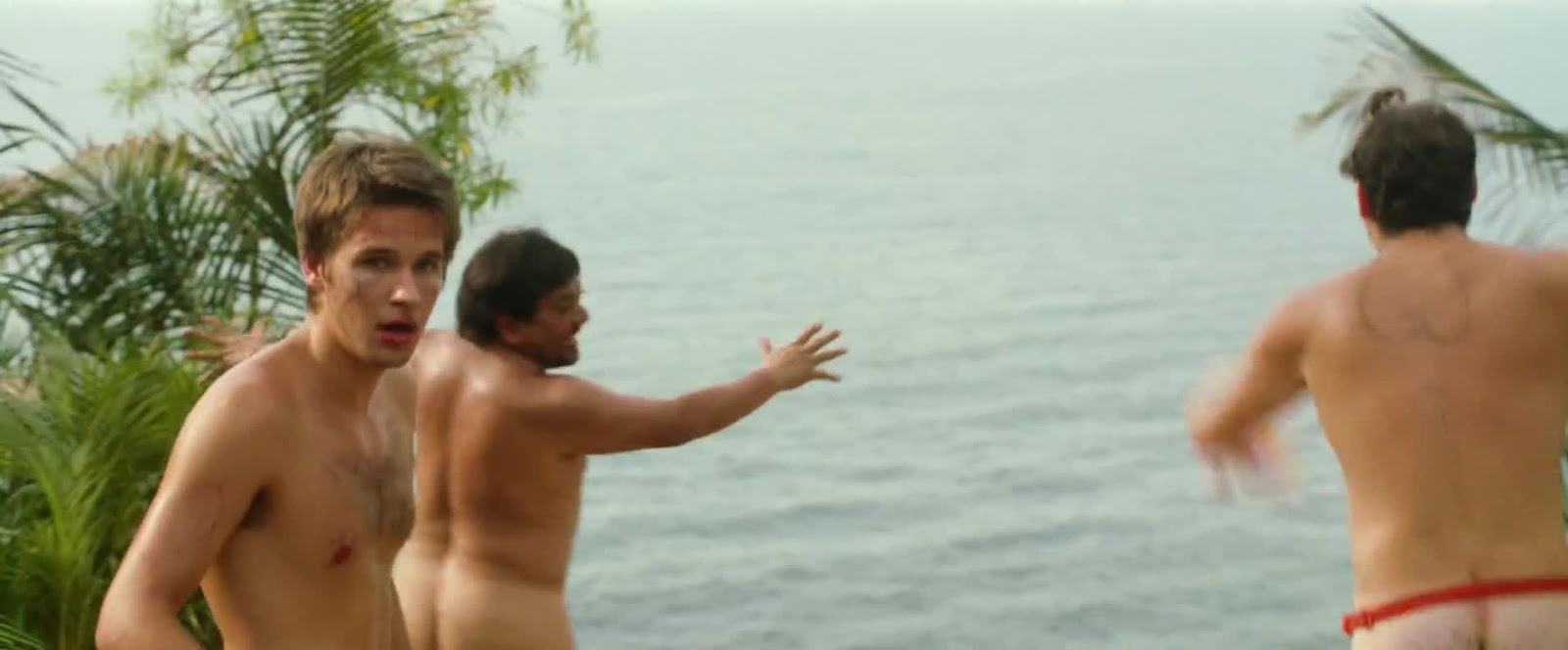 Devon Werkheiser - Shirtless, Barefoot & Naked in "Sundown" .