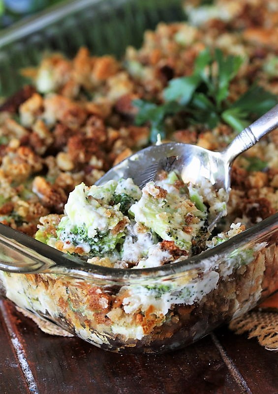 Broccoli & Stuffing Casserole The Kitchen is My Playground