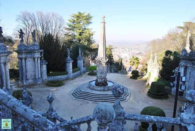 Santuario Nossa Senhora dos Remedios en Lamego, Portugal