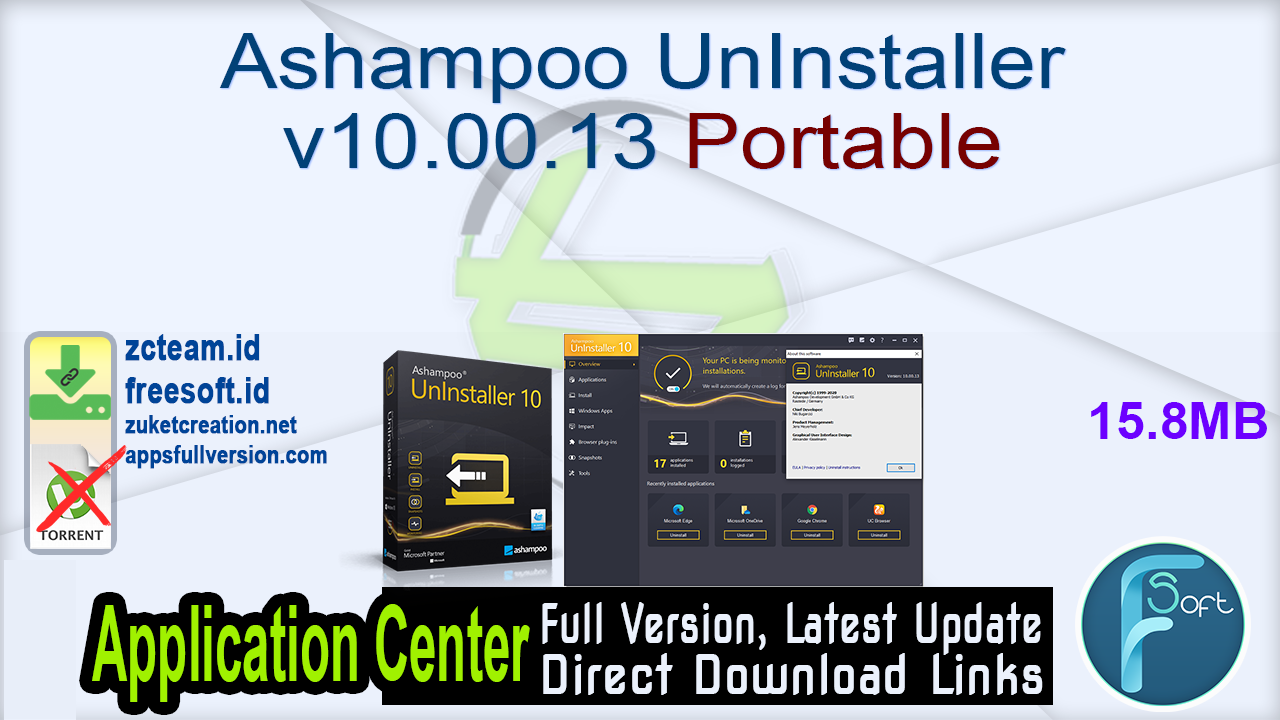 Ashampoo UnInstaller 12.00.12 free instals