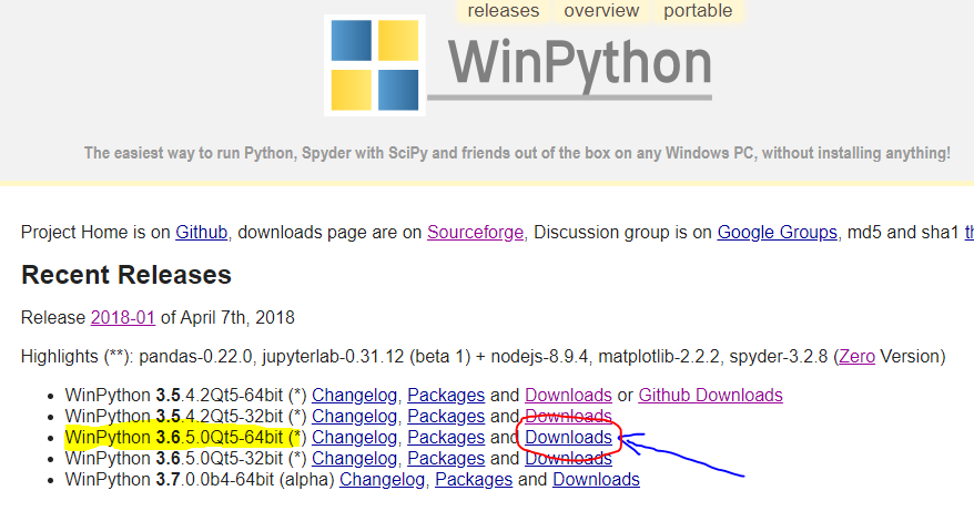 Portable Development 101 - 002, WinPython 001 (WinPython Installation)