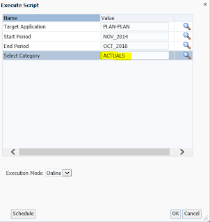 FDMEE: System Maintenance Tasks: Maintain FDMEE Data Tables