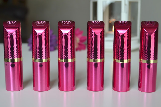 image of Rimmel Colour Show Off lipsticks fragrance direct