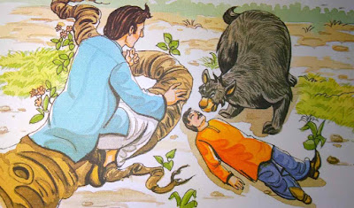 दो मित्र और भालू For Class Hindi Moral Stories