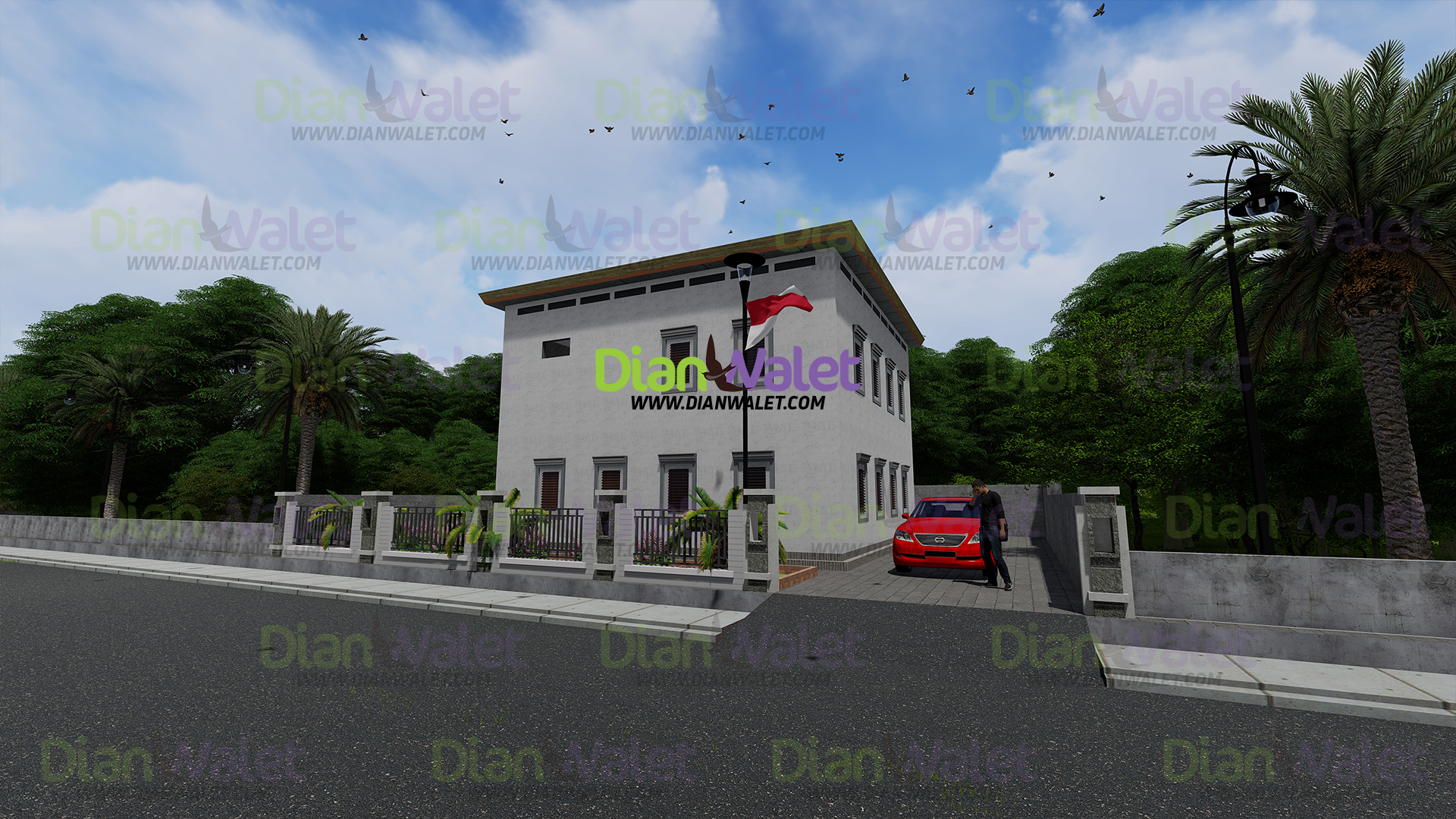 Desain Rumah Walet RBW 10X10 2 Lantai Terbaru 2020 DIAN WALET