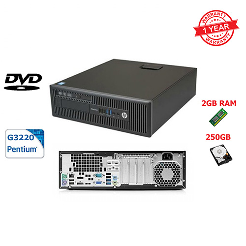 Case đồng bộ HP 600 G1 SFF, Intel G3220, Ram 2GB, HDD 250GB