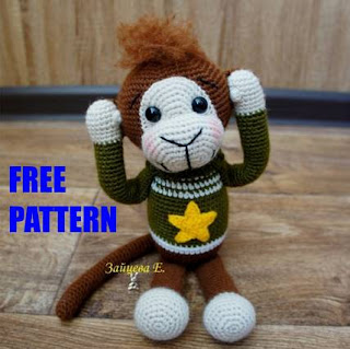 PATRON GRATIS MONO AMIGURUMI 36383