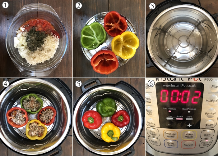 Instant Pot Stuffed Peppers Vegan J Cooking Odyssey