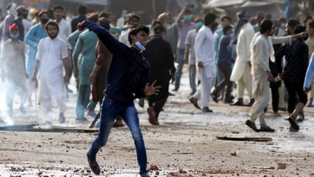 protestas en pakistan