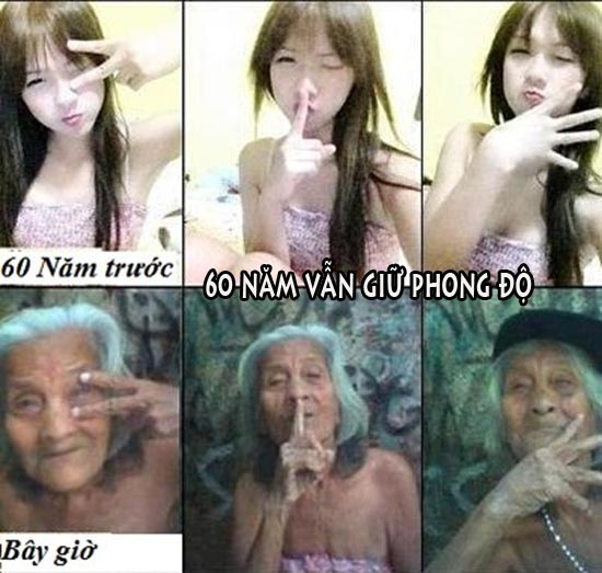 Hình ảnh hài hước 60 năm vẫn giữ phong độ Hình ảnh hài hước 60 năm vẫn giữ phong độ