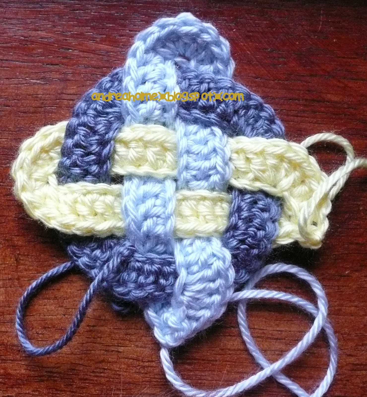 Drea_Dear National Crochet Month Celtic Knot Squares