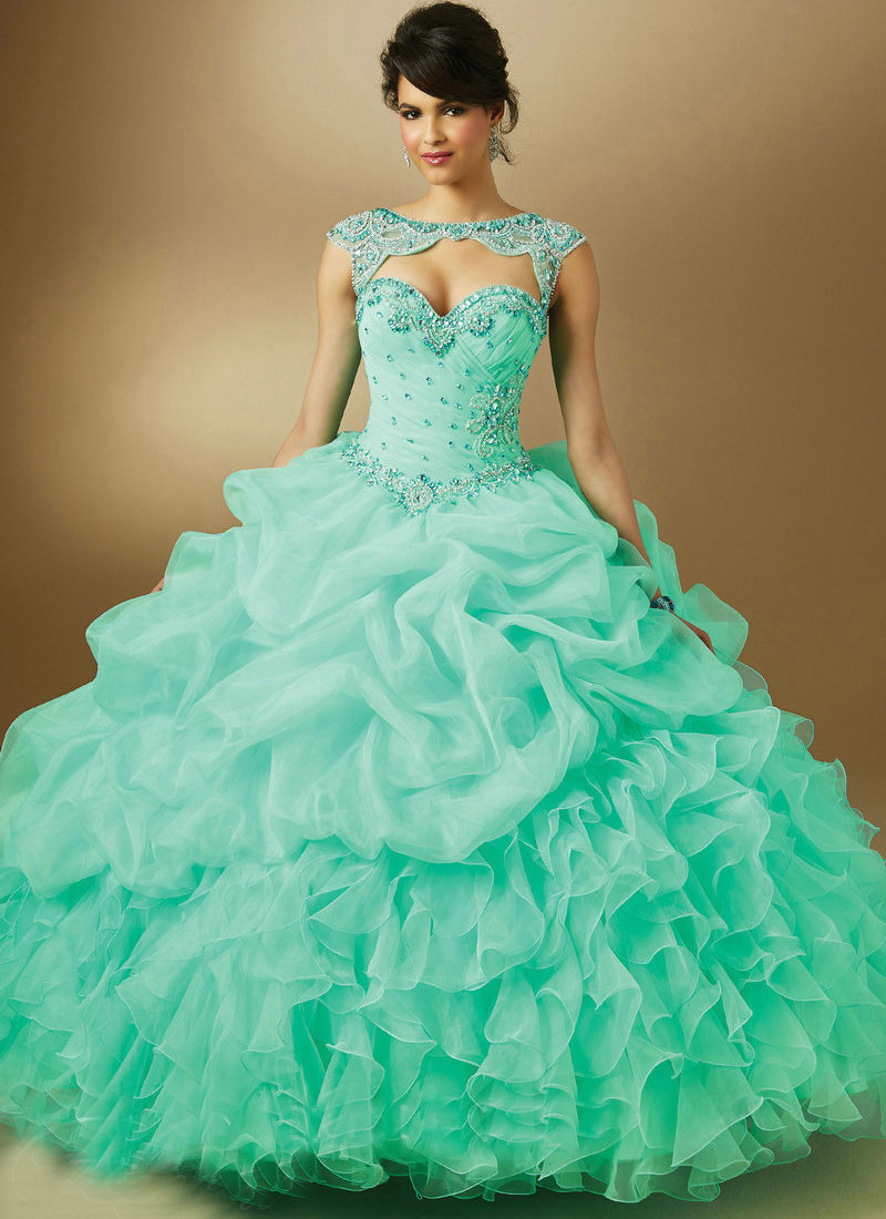 Vestidos De 15 Cortos Verde Agua Vestidos De 15 Cortos Verde Agua