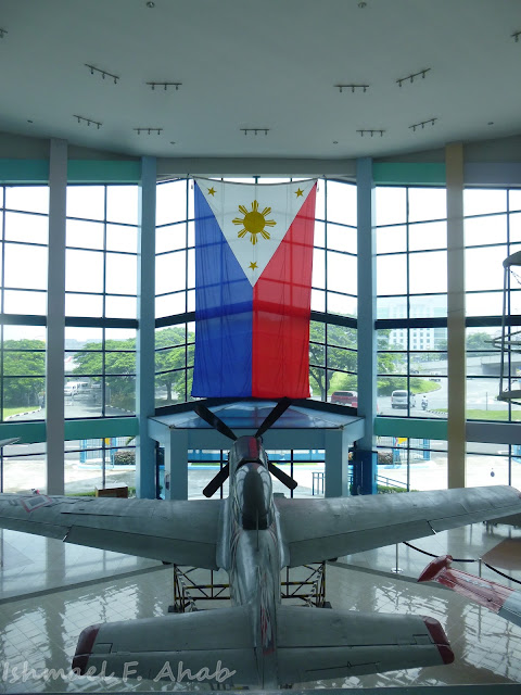 Philippine flag in PAF Aerospace Museum