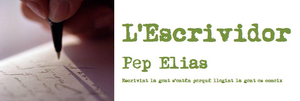 L'ESCRIVIDOR    Pep Elias