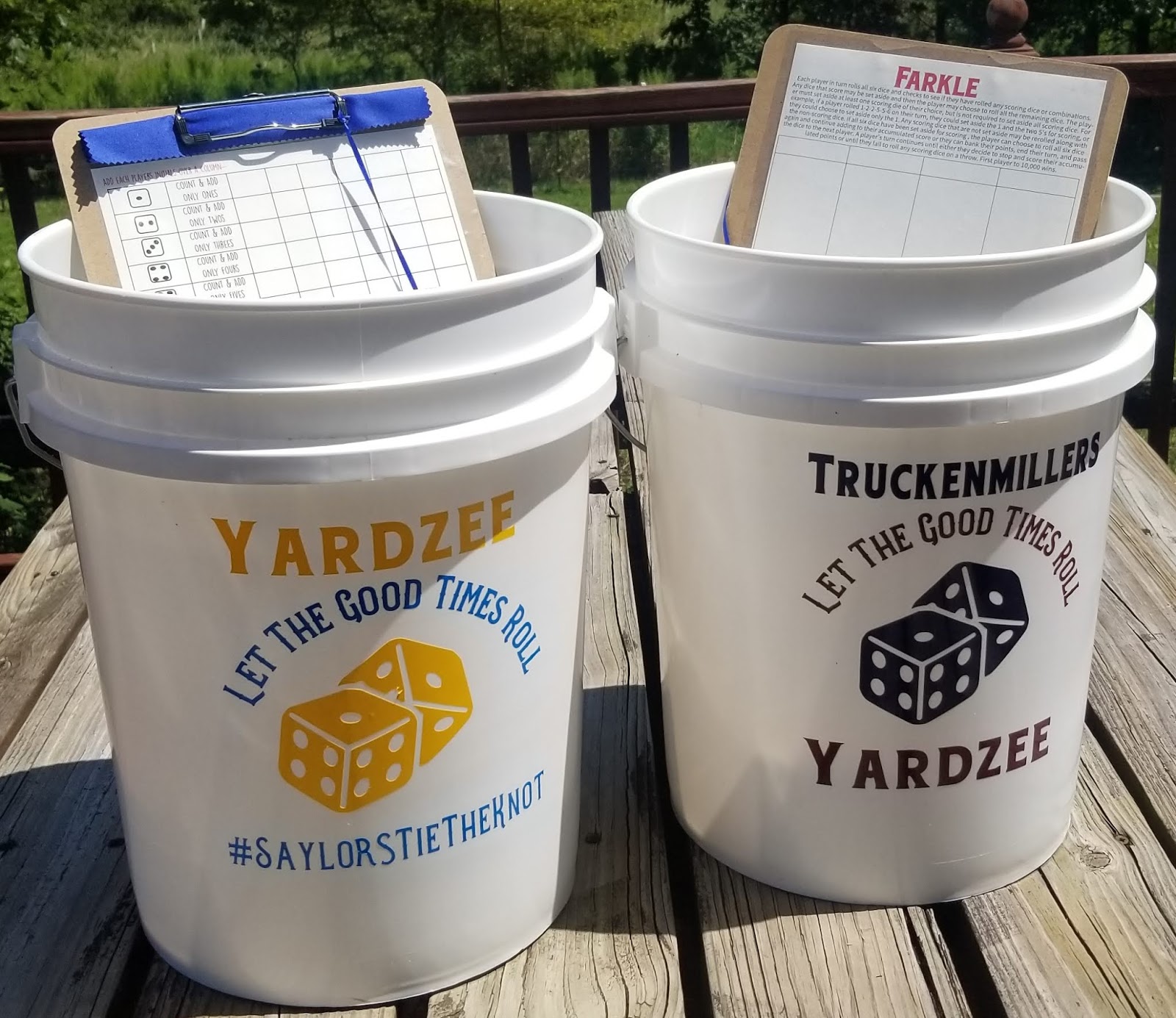 Making A Yardzee Yarkle Set