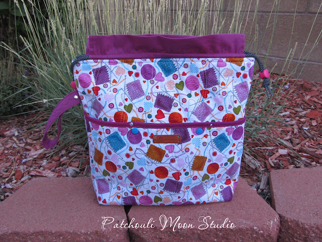 Patchouli Moon Studio~ Drawstring Project Bags in 2 Sizes