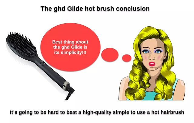The ghd Glide hot brush conclusion