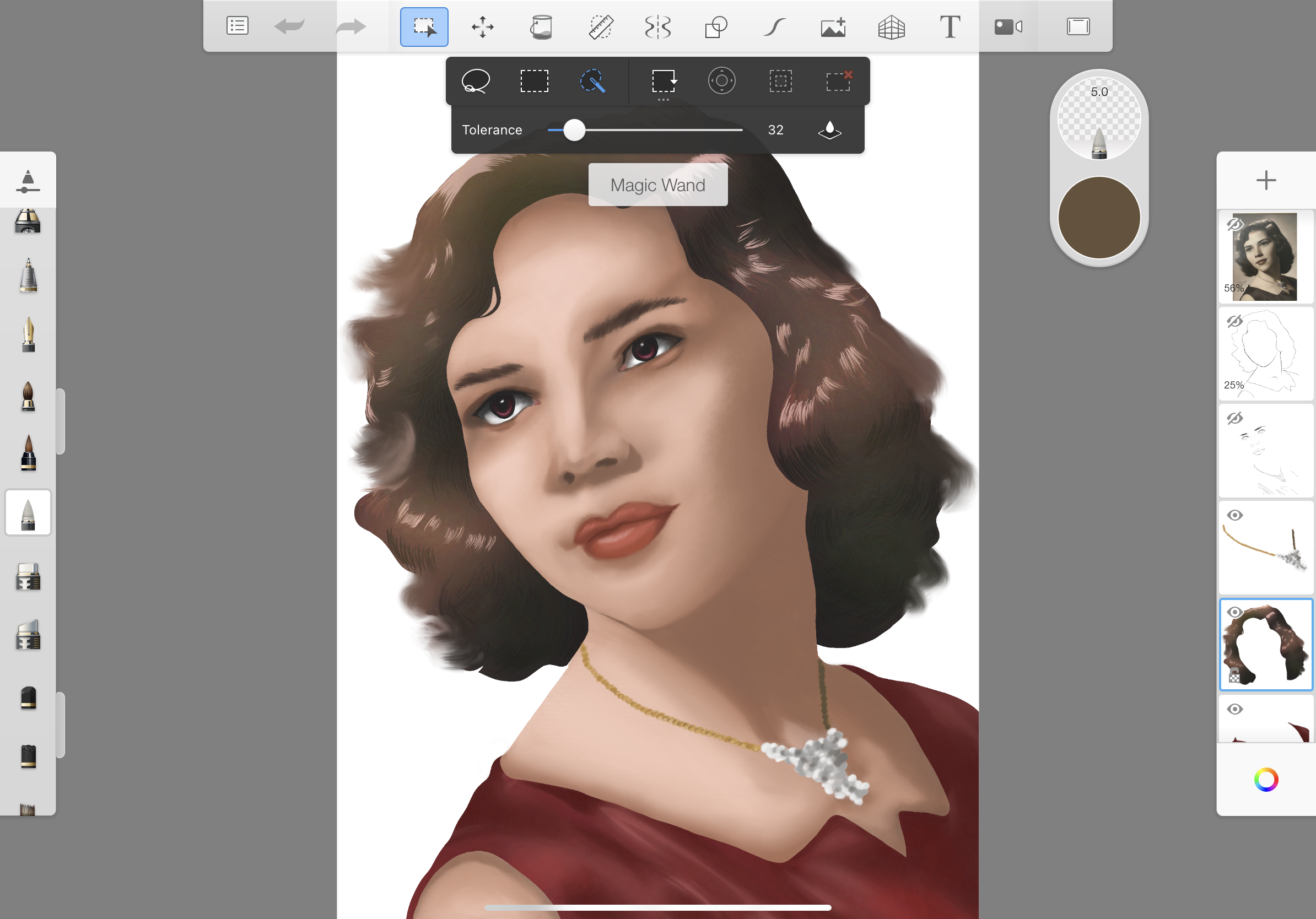 How to Fill Color in Autodesk SketchBook App