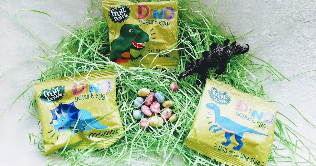 Dino Yogurt Eggs From Fruit bowl! — Rice Cakes and Raisins