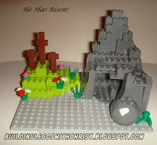 Biblical LEGO Creations, Resurrection Scene LEGO Creation