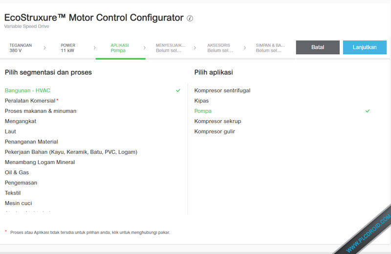 Cara Menggunakan EcoStruxure™ Motor Control Configurator dari Schneider Electric