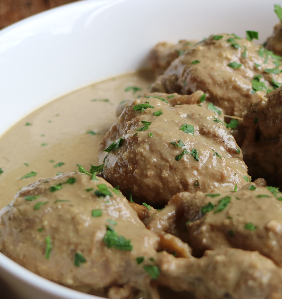 POLLO EN SALSA DE NUECES Receta tradicional Las Recetas de MJ