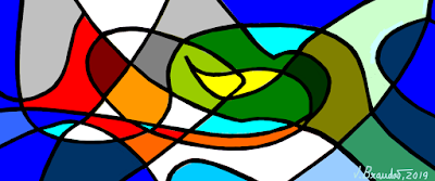 Linhas curvas e cores