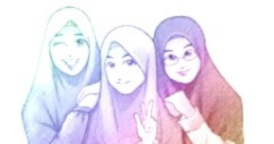 10 Foto Persahabatan Berhijab Paling Update Sarif Permana