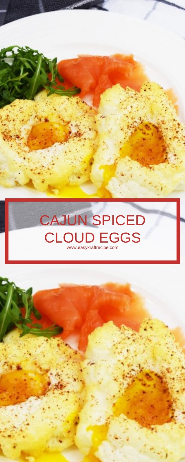 CAJUN SPICED CLOUD EGGS