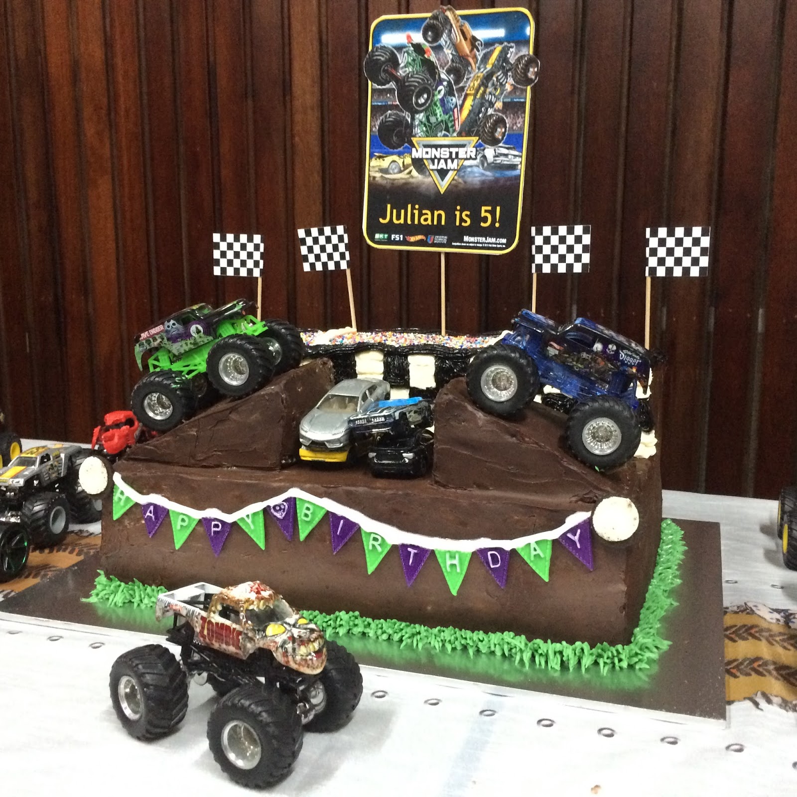 Crissa's Cake Corner!: Monster Jam Cake